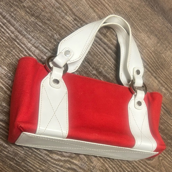 Danier tiny leather and canvas micro bag- excellent used condition - Picture 5 of 11